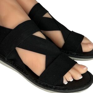 Nosox Black Sandals‎